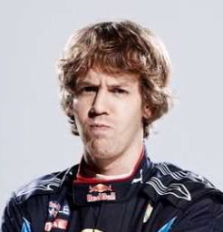 Sad Vettel